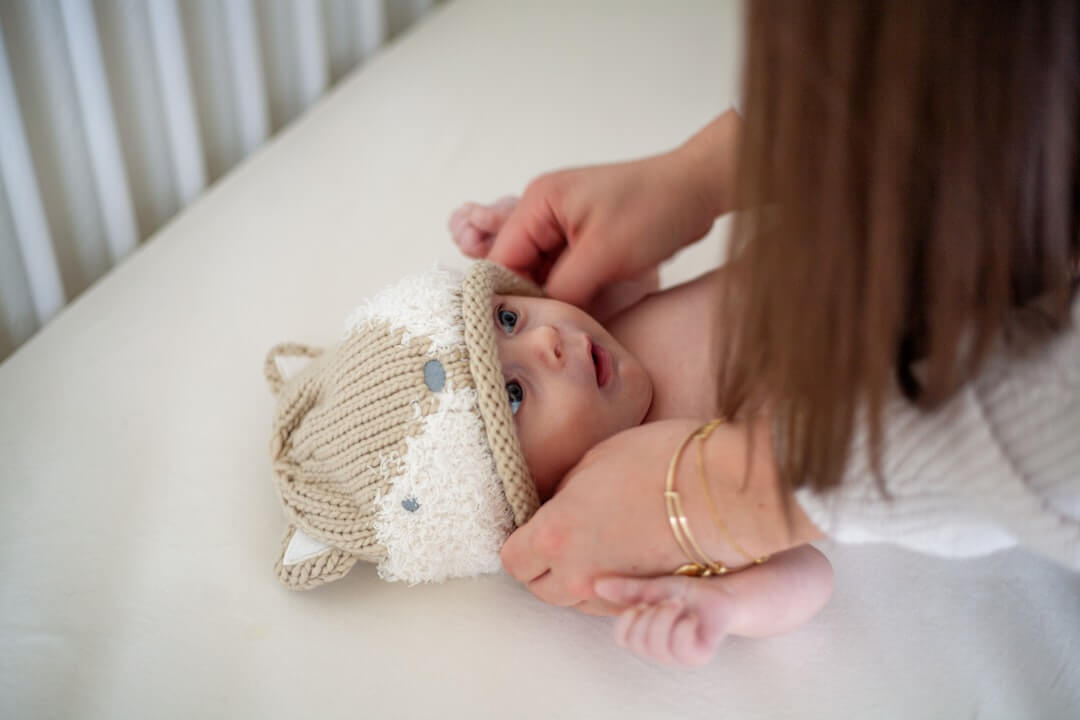 Plus Cotton Bear Hooded Romper