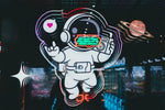 Galaxy Star Projector Astronaut Night Light