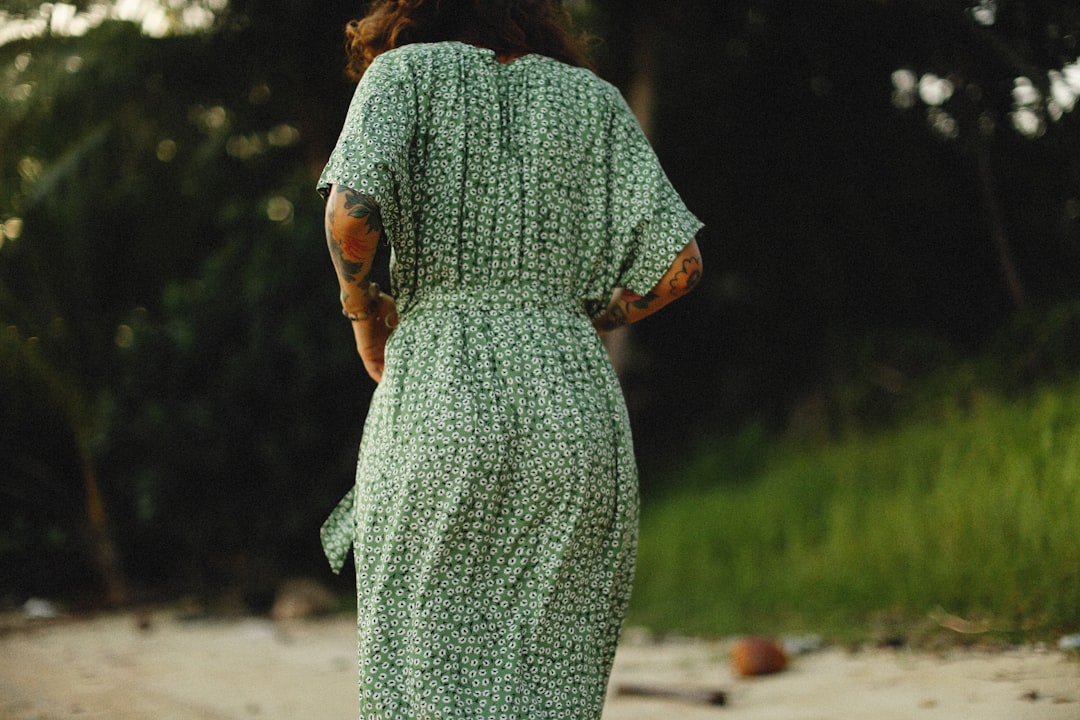 Loose Batwing Sleeve Mid-Length Dress