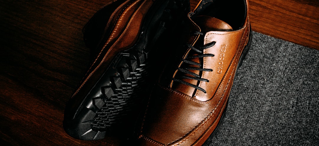 Business Formal Black Round Toe Mens Leather Shoes