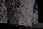 lace patchwork suspender dress