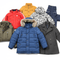 Variety of Boy Outerwear & Coats including colorful jackets and warm coats for kids.