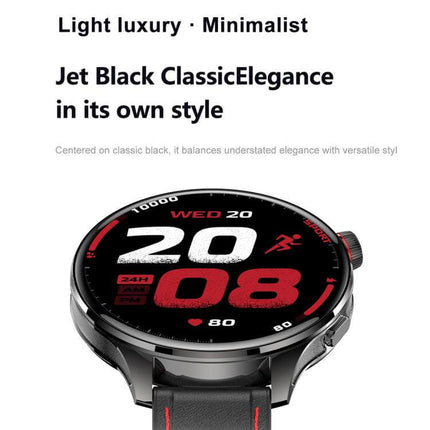 1.75 inch AMOLED GPS Sport Smart Watch crisp panda substrate glass cover screen material reflection