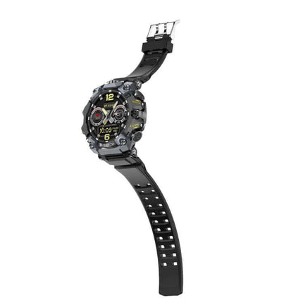 1.75 inch AMOLED GPS Sport Smart Watch optical rotary encoder and dual physical buttons detailed setup