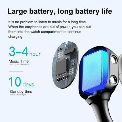 2.01 inch TFT Screen Smart Bluetooth Watch real time digital calendar and calculator function screen