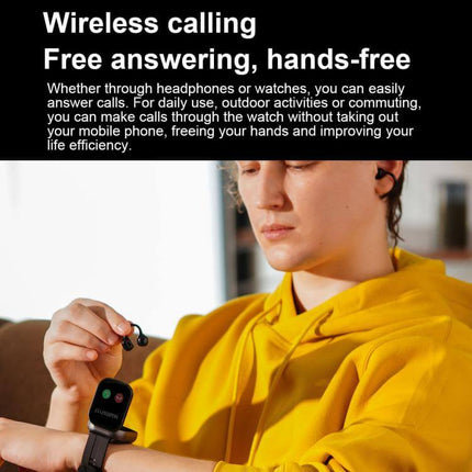 2.01 inch TFT Screen Smart Bluetooth Watch active sedentary and drinking water reminder alert screen