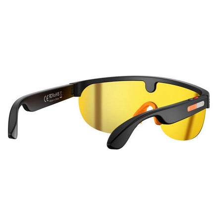 8MP Outdoor Cycling Smart AI Sports Glasses windproof dustproof protective lens shield setup
