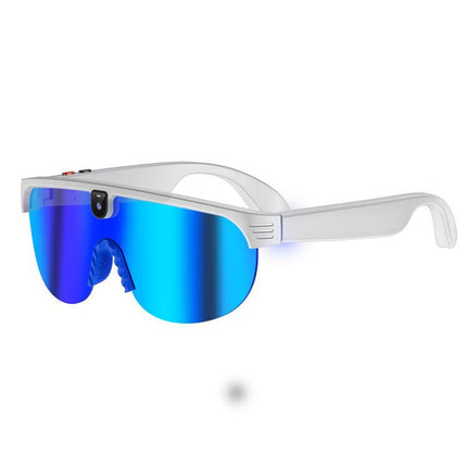 8MP Outdoor Cycling Smart AI Sports Glasses real time AI translation audio indicator check