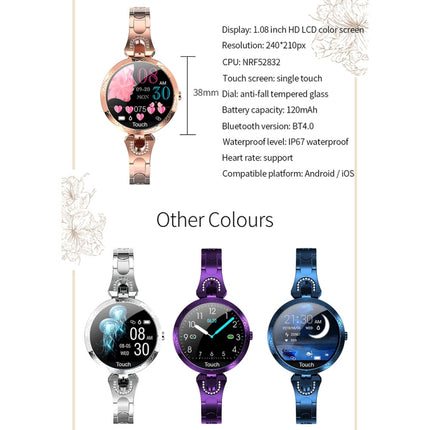 AK15 Fashion Smart Female Bracelet Trendy Women's Wearable