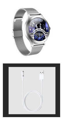Chivo kw10pro Womens Smart Watch Steel Slim Fit anti scratch mineral glass screen protection demonstration look