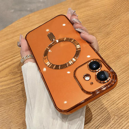 Electroplating MagSafe Phone Case, For iPhone 12 Pro Max, For iPhone 12 Pro, For iPhone 11 Pro Max, For iPhone 11