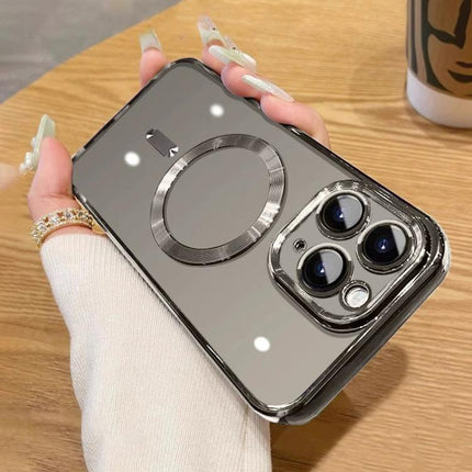 Electroplating MagSafe Phone Case, For iPhone 12 Pro Max, For iPhone 12 Pro, For iPhone 11 Pro Max, For iPhone 11