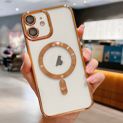 Electroplating MagSafe Phone Case, For iPhone 13 Pro Max, For iPhone 13 Pro, For iPhone 13, For iPhone 12