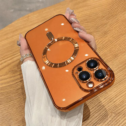 Electroplating MagSafe Phone Case, For iPhone 12 Pro Max, For iPhone 12 Pro, For iPhone 11 Pro Max, For iPhone 11