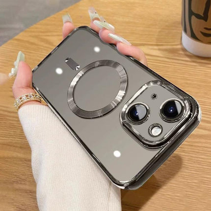 Electroplating MagSafe Phone Case, For iPhone 13 Pro Max, For iPhone 13 Pro, For iPhone 13, For iPhone 12