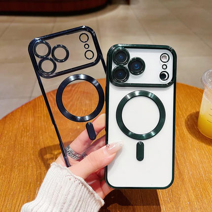 Electroplating MagSafe Phone Case, For iPhone 12 Pro Max, For iPhone 12 Pro, For iPhone 11 Pro Max, For iPhone 11