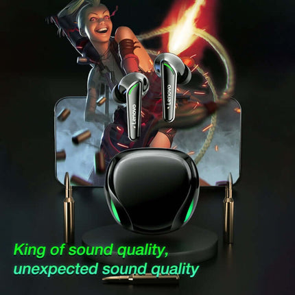 Lenovo XT92 TWS Bluetooth 5.1 Wireless Gaming Earphones Type-C charging port