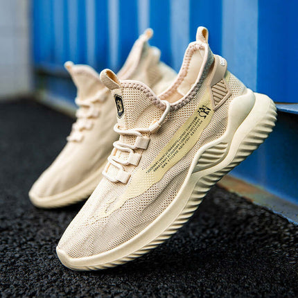 Men Sneakers Lightweight Breathable Walking Shoes in a sleek urban design.