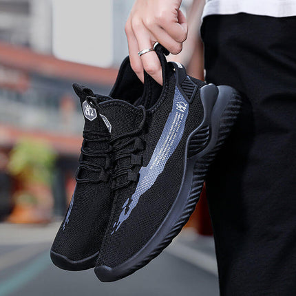 Men Sneakers Lightweight Breathable Walking Shoes perfect for daily walking and exercise.