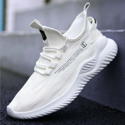 Men Sneakers Lightweight Breathable Walking Shoes mesh lining for moisture-wicking comfort.