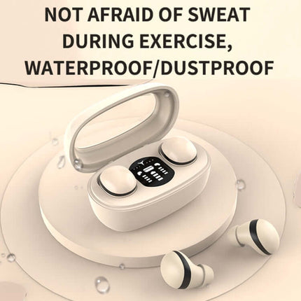 mini tws sleep wireless bluetooth earphones side view