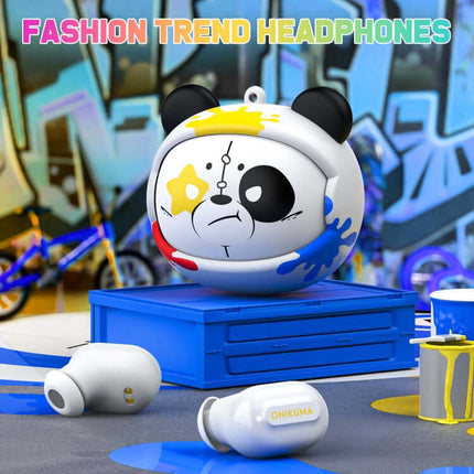 onikuma t20 tws low latency gaming bluetooth earphones earbuds