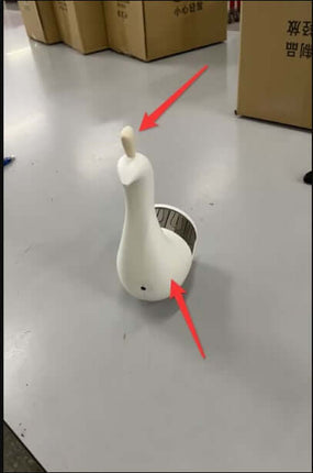 Peacock Projection Wall Lamp silicone material touch texture