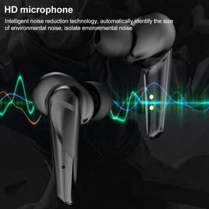 tws-g11 low latency bluetooth gaming earphones side angle