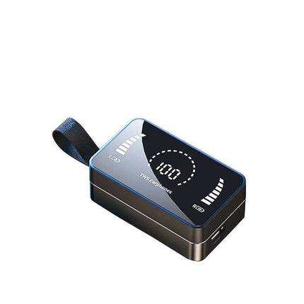 Wireless Bluetooth 5.0 Earphones 9D bass sound quality graph.