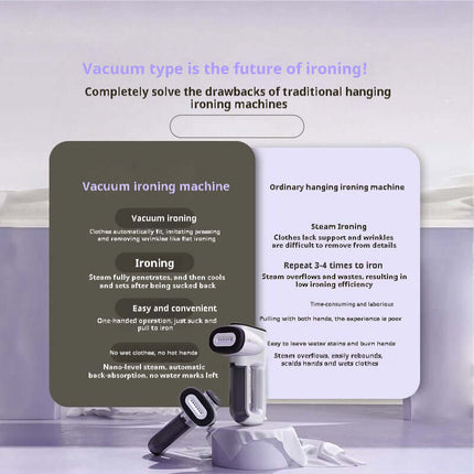 Adsorption Steam Portable Handheld Garment Steamer Advanced side