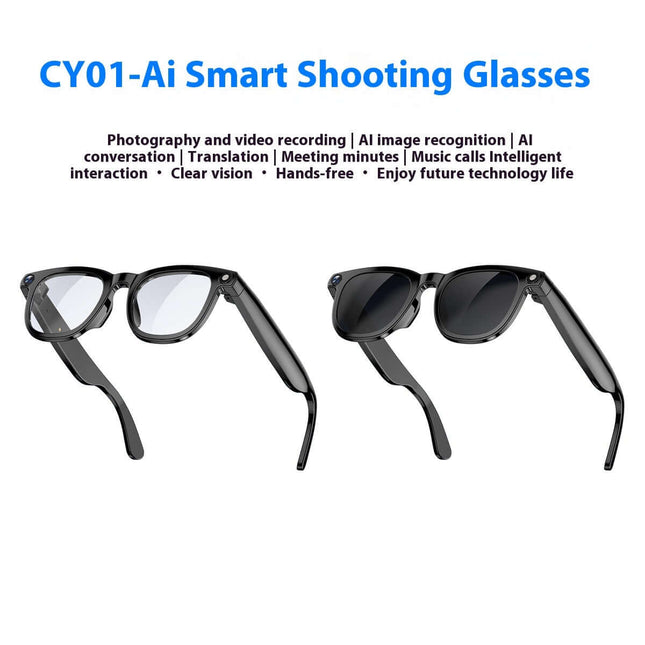 AI Smart Glasses Dual Lens ai translation device.