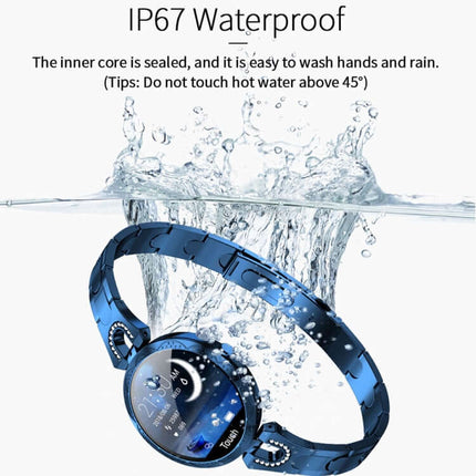 AK15 Fashion Smart Female Bracelet integrated energy efficient 120mAh battery architecture layout