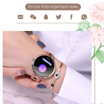 AK15 Fashion Smart Female Bracelet premium wear resistant and scratch proof surface structural resilience