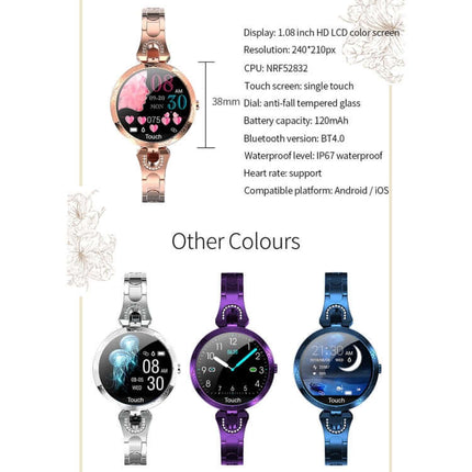 AK15 Fashion Smart Female Bracelet luxury jewelry aesthetic chassis detailing for formal dress codes