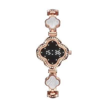 AuraGlow L8 Elegant Smart Wellness Health Bracelet Daily Activity Monitoring