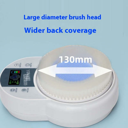 Automatic Wall Mounted Electric Bath Brush Full Body Cleaner side view