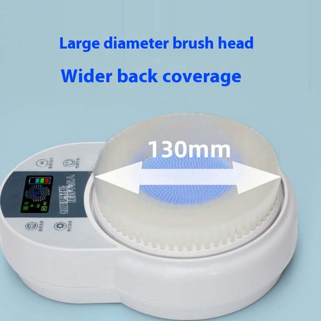 Automatic Wall Mounted Electric Bath Brush Full Body Cleaner side view