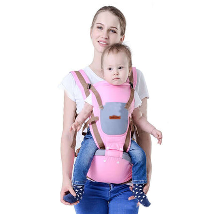 Baby Carrier Waist Stool wine red baby gear.