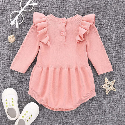 Baby Cotton Romper long sleeve outfit.