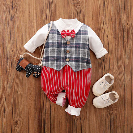 Baby Gentleman Jumpsuit casual daily wear.