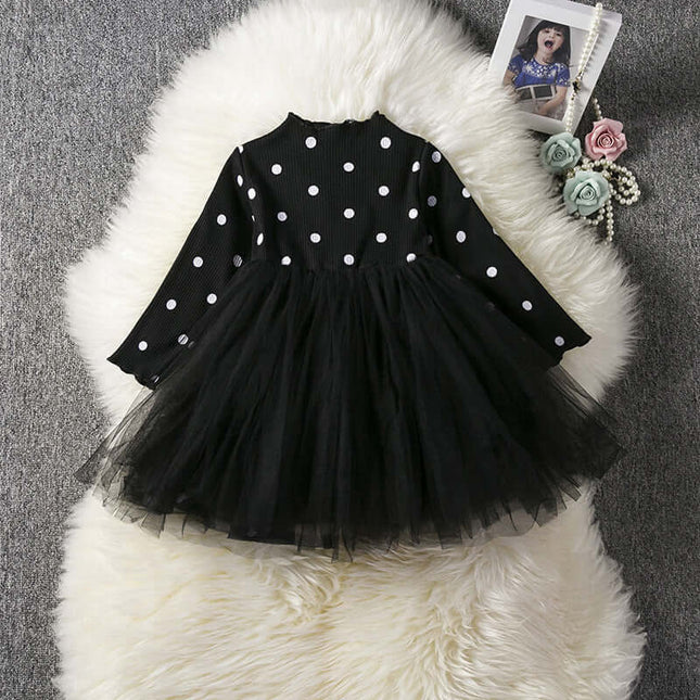 Baby Girls Lace Tutu Dress elegant princess style.