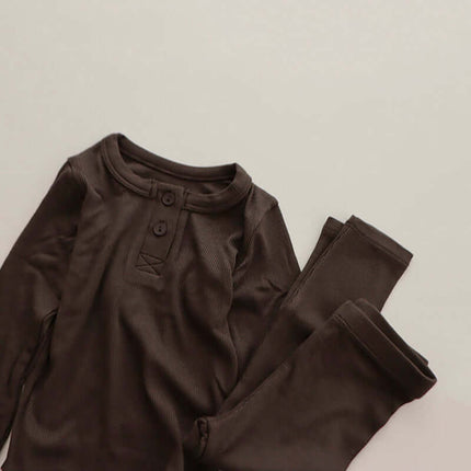 Baby Kids Pajamas Set asian size chart.