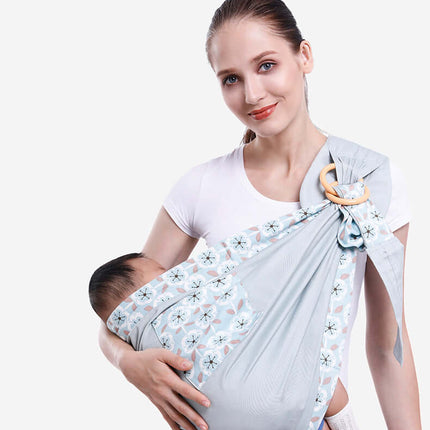 Baby Wrap Carrier Sling uterine simulation design.