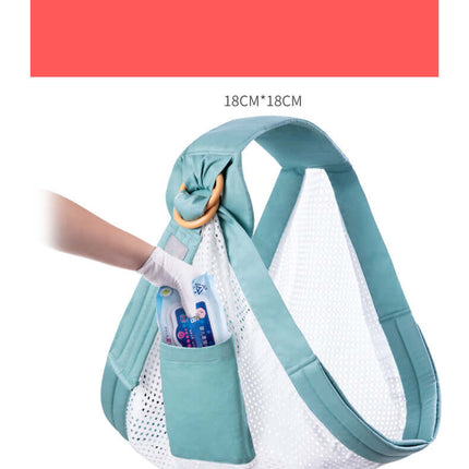 Baby Wrap Carrier Sling infant breastfeeding support.