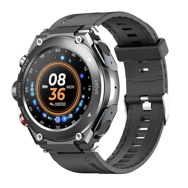 Bluetooth Call Smart Watch 1.28 Inch TFT Screen touch and button operation.