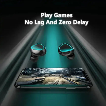 Bluetooth TWS Wireless In Ear Headphones Power Bank in ear design