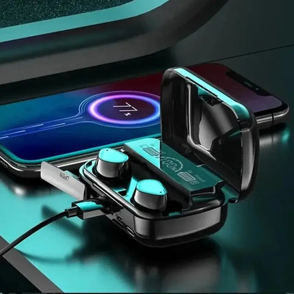 Bluetooth TWS Wireless In Ear Headphones Power Bank wireless connection