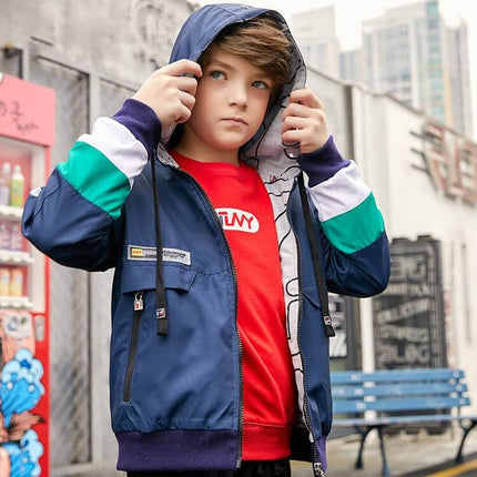 Boys Sports Jacket royal blue coat.