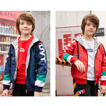 Boys Sports Jacket autumn winter outerwear.
