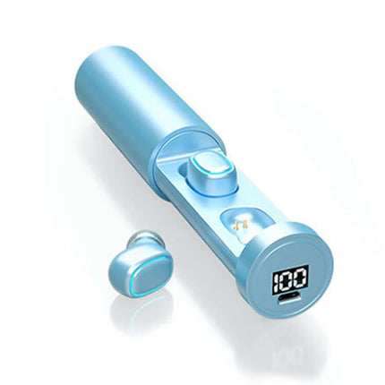 c1 tws bluetooth 5.0 touch digital display earphones earbuds